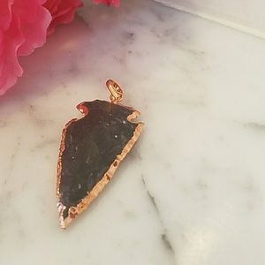 Rose Gold Slate Arrow